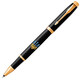 Набор Parker IM UKRAINE Black GT RB Пылающий Трезубец (ручка-роллер + блокнот Parker) фото