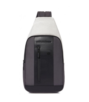 Монорюкзак Piquadro Brief 2 Special (BR2S) Grey-Black CA4536BR2S_GRN картинка, зображення, фото