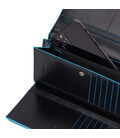 Портмоне Piquadro Blue Square (B2) Black PD5904B2R_N картинка, зображення, фото