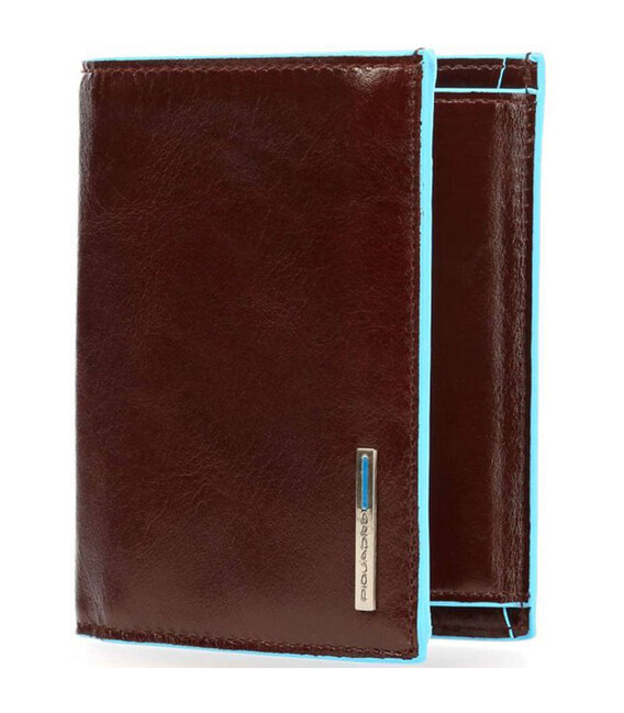 Портмоне Piquadro Blue Square вертикальное с отделением для монет PU1740B2_MO фото, картинка, изображение