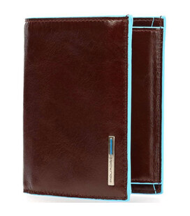 Портмоне Piquadro Blue Square вертикальное с отделением для монет PU1740B2_MO фото, картинка, изображение