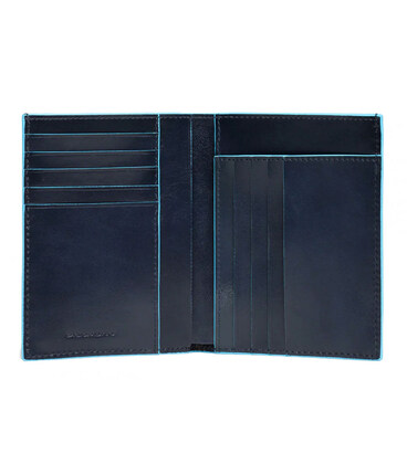 Портмоне Piquadro Blue Square (B2) Navy Blue PU1393B2_BLU2 картинка, зображення, фото