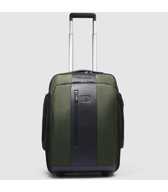Рюкзак на колесах Piquadro Brief 2 (BR2) Green BV4817BR2BM_VE2 фото, картинка, изображение
