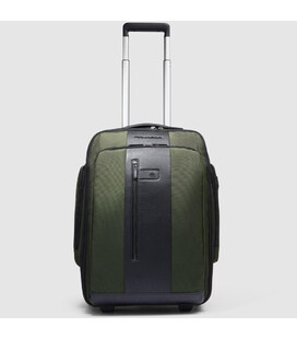 Рюкзак на колесах Piquadro Brief 2 (BR2) Green BV4817BR2BM_VE2 фото, картинка, изображение