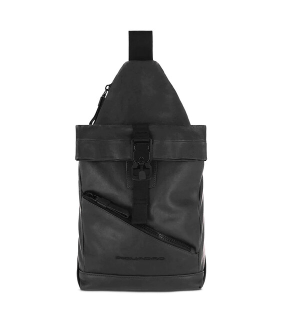 Монорюкзак/сумка-слинг Piquadro Harper (AP) Black CA5678AP_N фото, картинка, изображение