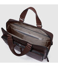 Сумка для ноутбука Piquadro Harper (AP) Dark Brown CA4098AP_TM картинка, зображення, фото