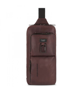 Монорюкзак/сумка-слінг Piquadro Harper (AP) Dark Brown CA5679AP_TM картинка, зображення, фото