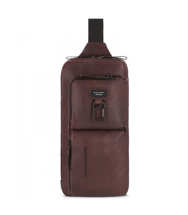 Монорюкзак/сумка-слінг Piquadro Harper (AP) Dark Brown CA5679AP_TM картинка, зображення, фото