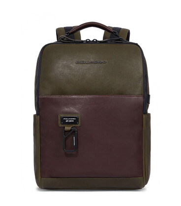 Рюкзак для ноутбука Piquadro Harper (AP) Green-Brown CA6289AP_VETM картинка, зображення, фото