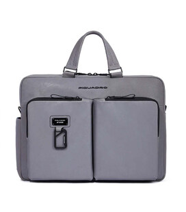 Сумка для ноутбука Piquadro Harper (AP) Grey CA4027AP_GR фото, картинка, изображение