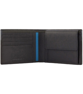 Портмоне Piquadro Urban (UB00) Black-Grey PU257UB00R_NGR картинка, зображення, фото