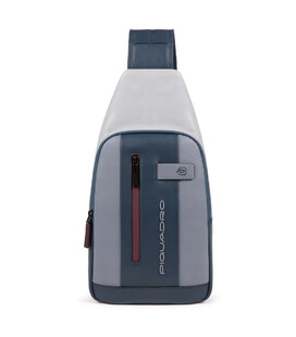 Монорюкзак/сумка-слинг Piquadro Urban (UB00) Grey-Bordo CA4536UB00_GRBO фото, картинка, изображение