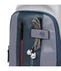 Монорюкзак/сумка-слинг Piquadro Urban (UB00) Grey-Bordo CA4536UB00_GRBO фото, картинка, изображение