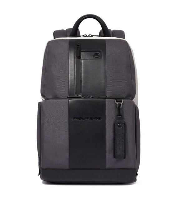 Рюкзак для ноутбука Piquadro Brief 2 Special (BR2S) Grey-Black CA3214BR2S_GRN фото, картинка, изображение