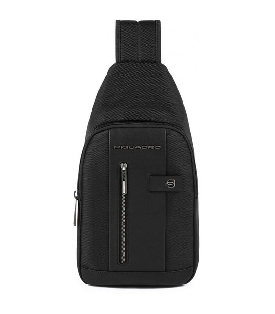 Монорюкзак/сумка-слинг Piquadro BRIEF2/Black CA4536BR2_N фото, картинка, изображение