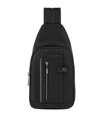 Монорюкзак/сумка-слінг Piquadro BRIEF2 / Black CA4536BR2L_N картинка, зображення, фото
