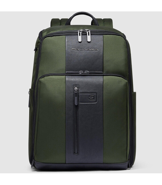 Рюкзак для ноутбука Piquadro Brief 2 (BR2) Green CA6648BR2_VE2 фото, картинка, изображение