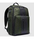 Рюкзак для ноутбука Piquadro Brief 2 (BR2) Green CA6648BR2_VE2 фото, картинка, изображение
