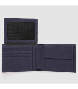 Портмоне Piquadro Black Square (B3) Ocean Blue PU1392B3R_BLU4 картинка, зображення, фото