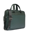 Сумка для ноутбука Piquadro Black Square (B3) Green-Green CA4027B3_VEVE фото, картинка, изображение