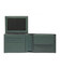 Портмоне Piquadro Black Square (B3) Green-Green PU1392B3R_VEVE картинка, зображення, фото