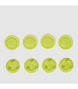 Набор накладок на колеса чемодана Piquadro PQ Light (PQL) Yellow AC6395PQL_GS