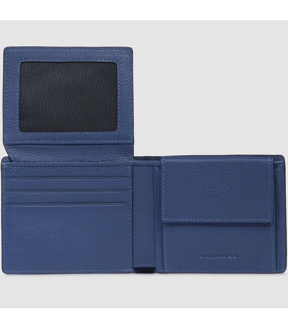 Портмоне Piquadro Than (S135) Blue PU4518S135R_BLU фото, картинка, изображение