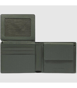 Портмоне Piquadro Than (S135) Green PU4518S135R_VE картинка, зображення, фото