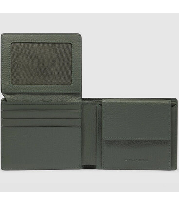 Портмоне Piquadro Than (S135) Green PU4518S135R_VE картинка, зображення, фото
