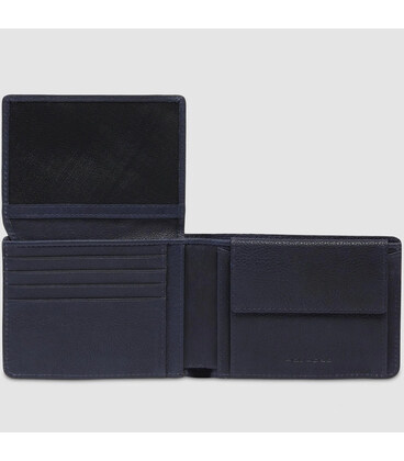 Портмоне Piquadro Cronus (S134) Blue PU1392S134R_BLU картинка, зображення, фото