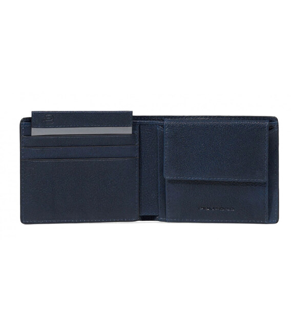 Портмоне Piquadro Hedley (W130) Blue PU4188W130R_BLU фото, картинка, изображение