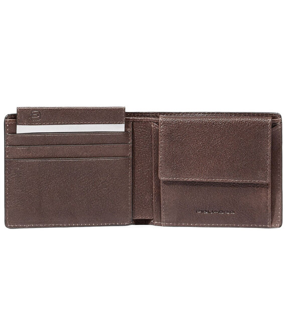 Портмоне Piquadro Hedley (W130) Dark Brown PU4188W130R_TM фото, картинка, изображение