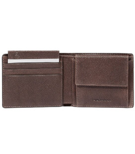 Портмоне Piquadro Hedley (W130) Dark Brown PU4188W130R_TM картинка, зображення, фото