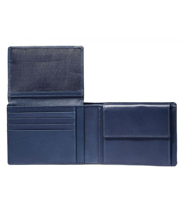 Портмоне Piquadro Nevet (W132) Blue PU1392W132R_BLU картинка, зображення, фото