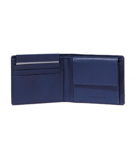 Портмоне Piquadro Nevet (W132) Blue PU4188W132R_BLU картинка, зображення, фото