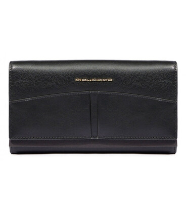 Портмоне Piquadro Ashley (W134) Black PD6463W134R_N картинка, зображення, фото