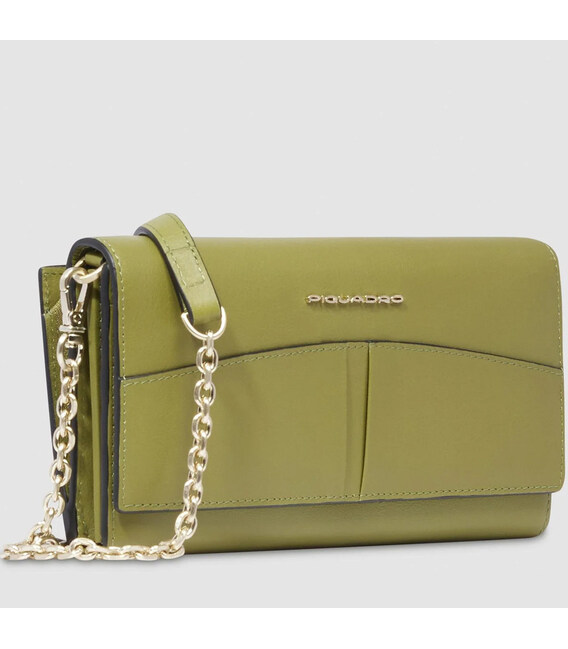 Портмоне-клатч Piquadro Ashley (W134) Green PD6463W134R_VE фото, картинка, изображение