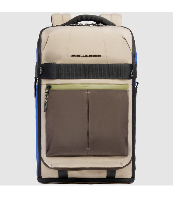 Рюкзак для ноутбука Piquadro Arne (S125) Beige-Blue CA5998S125_BEBL фото, картинка, изображение