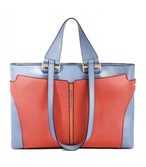 Жіноча сумка Piquadro Ray (S126) Blue-Brown BD6129S126_BLUM картинка, зображення, фото