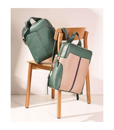 Рюкзак для ноутбука Piquadro Ray (S126) Light Green-Powder Pink CA6127S126_VERO картинка, зображення, фото