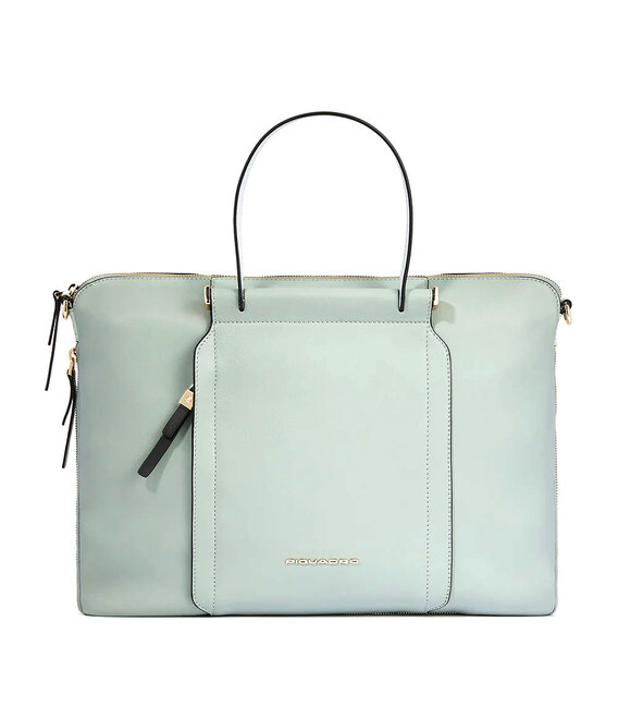 Сумка для ноутбука Piquadro Circle (W92) Green-Green CA4021W92_VEVE фото, картинка, изображение