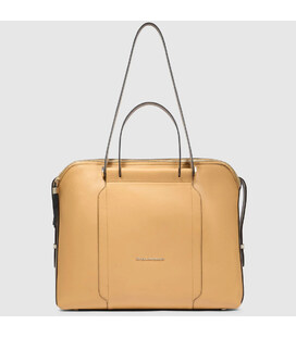 Женская сумка Piquadro Circle (W92) Yellow-Beige BD4574W92_GBE фото, картинка, изображение