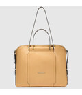 Жіноча сумка Piquadro Circle (W92) Yellow-Beige BD4574W92_GBE картинка, зображення, фото