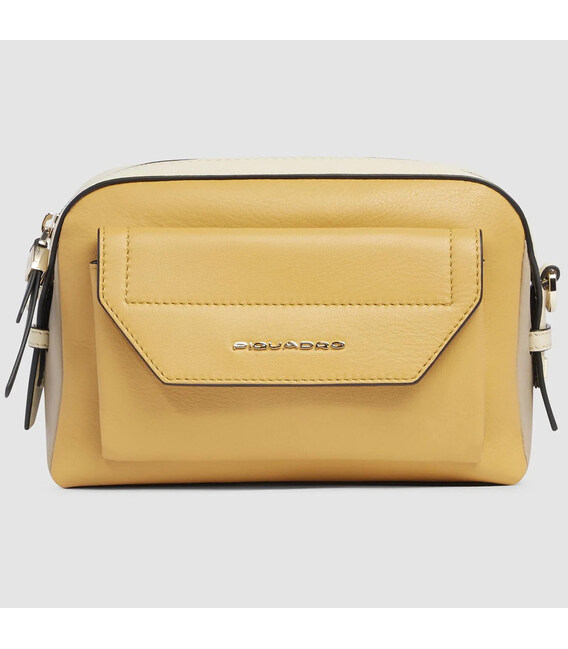 Сумочка Piquadro Circle (W92) Yellow-Beige BD6468W92_GBE картинка, зображення, фото