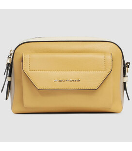 Сумочка Piquadro Circle (W92) Yellow-Beige BD6468W92_GBE картинка, зображення, фото