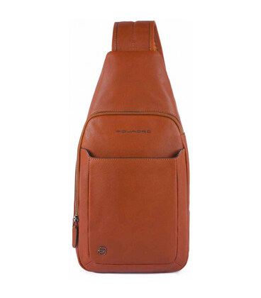Монорюкзак/сумка-слінг Piquadro BK SQUARE/Orange CA4827B3_AR картинка, зображення, фото