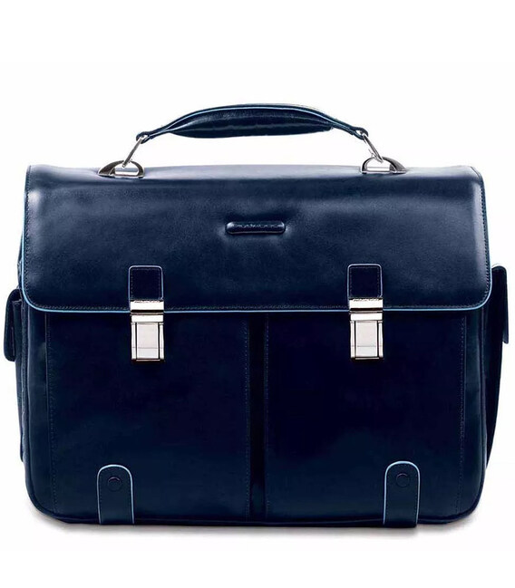 Портфель Piquadro Blue Square (B2) Navy Blue CA1068B2_BLU2 картинка, зображення, фото
