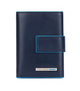 Портмоне Piquadro Blue Square (B2) Navy Blue PU5957B2R_BLU2 фото, картинка, изображение