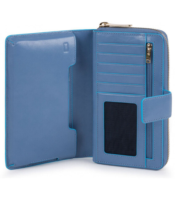 Портмоне Piquadro BL SQUARE/P.Blue PD1354B2R_AZ6 фото, картинка, изображение