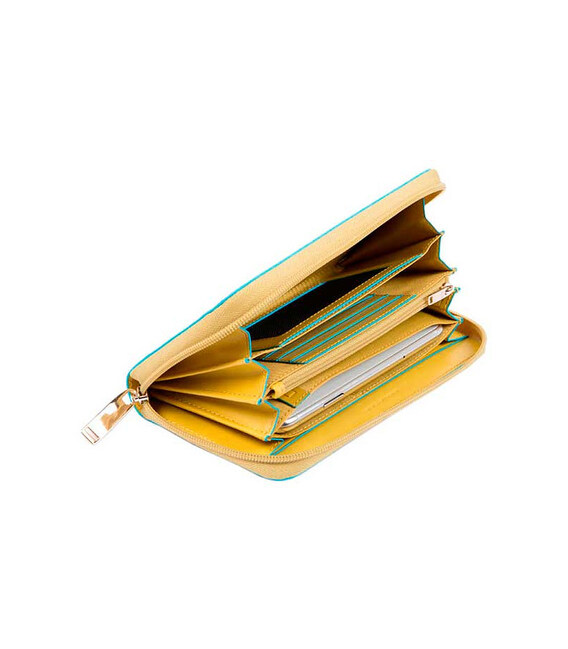 Портмоне Piquadro BL SQUARE/Lemon PD1515B2R_G5 фото, картинка, изображение